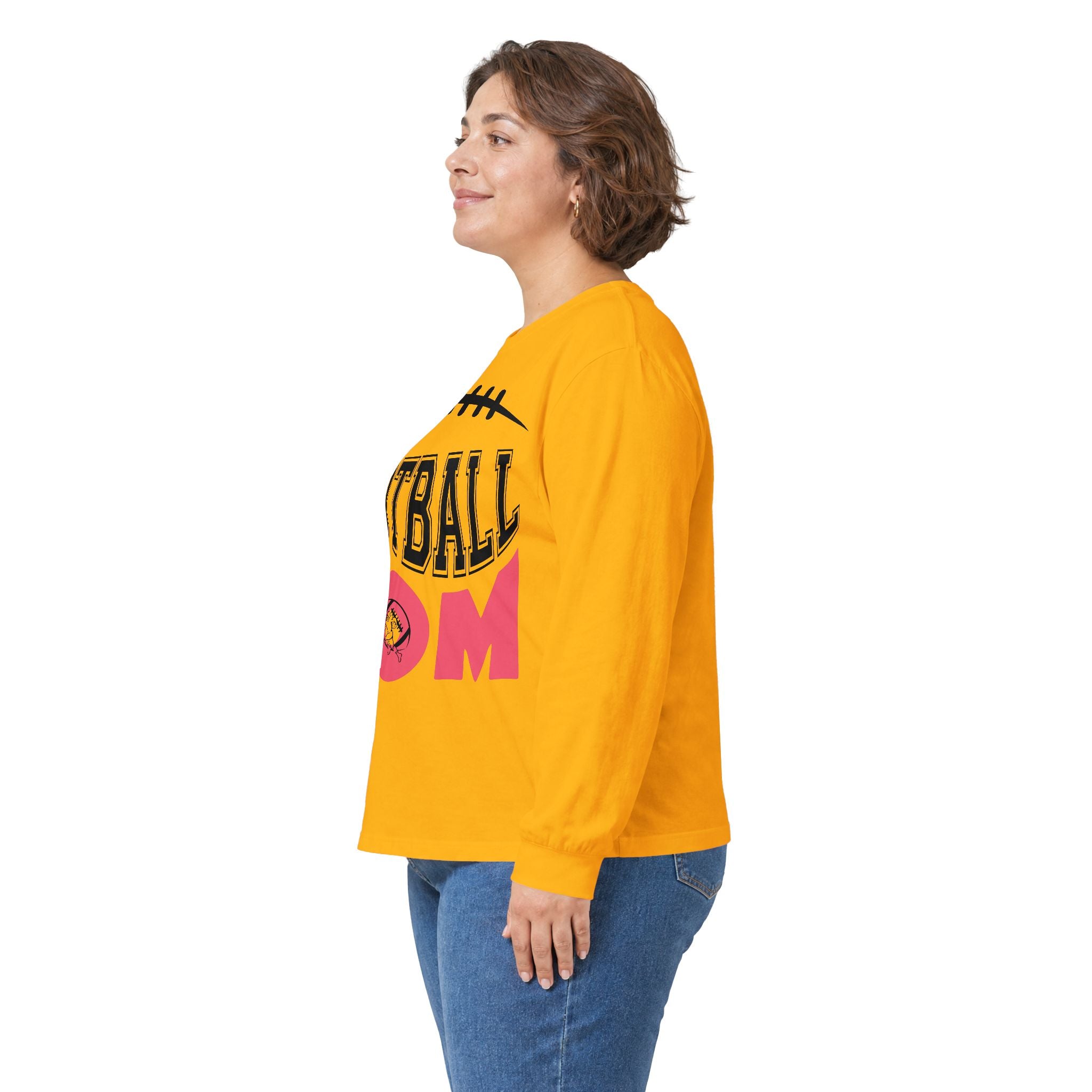 Football Mom- Unisex Ultra Cotton Long Sleeve Tee