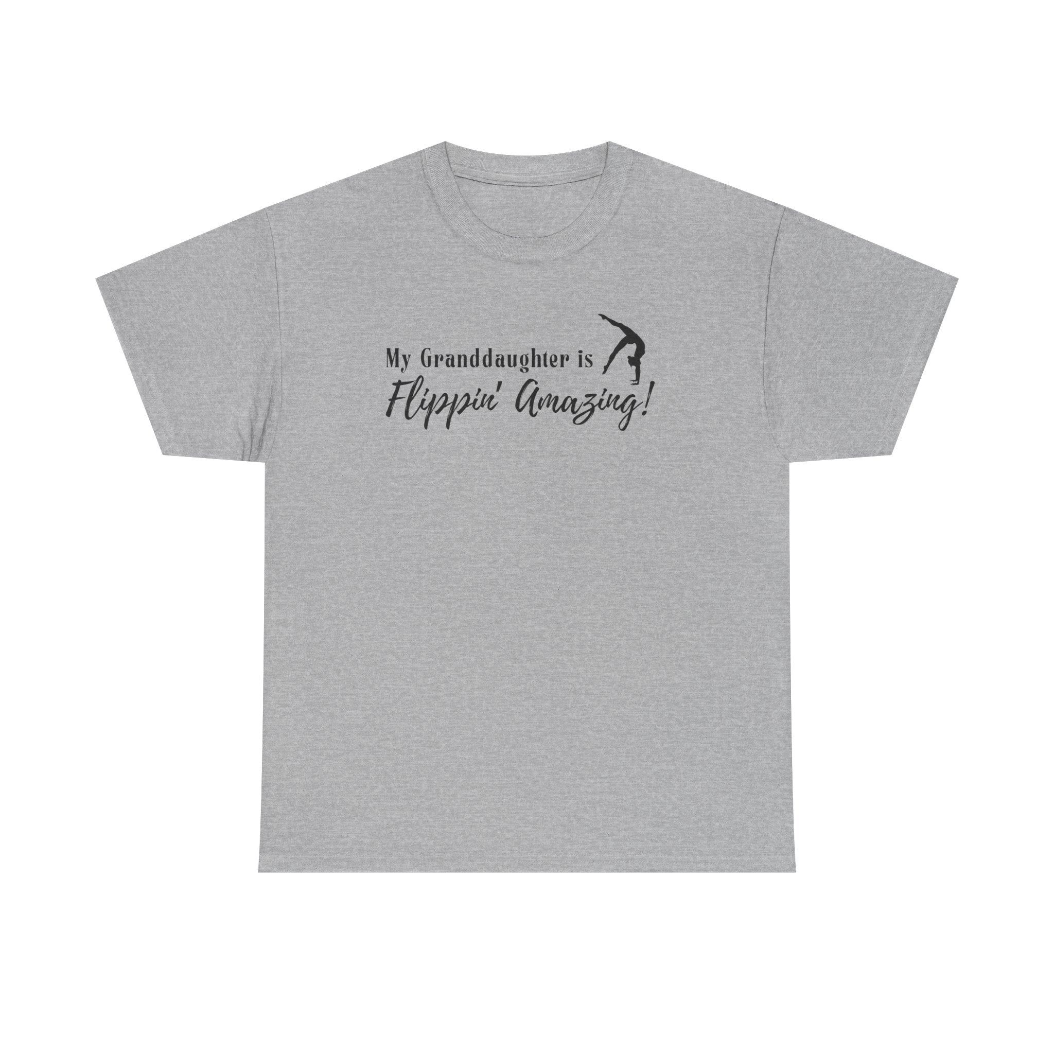 Granddaughter Gymnast T‑Shirt — “My Granddaughter is Flippin’ Amazing!”