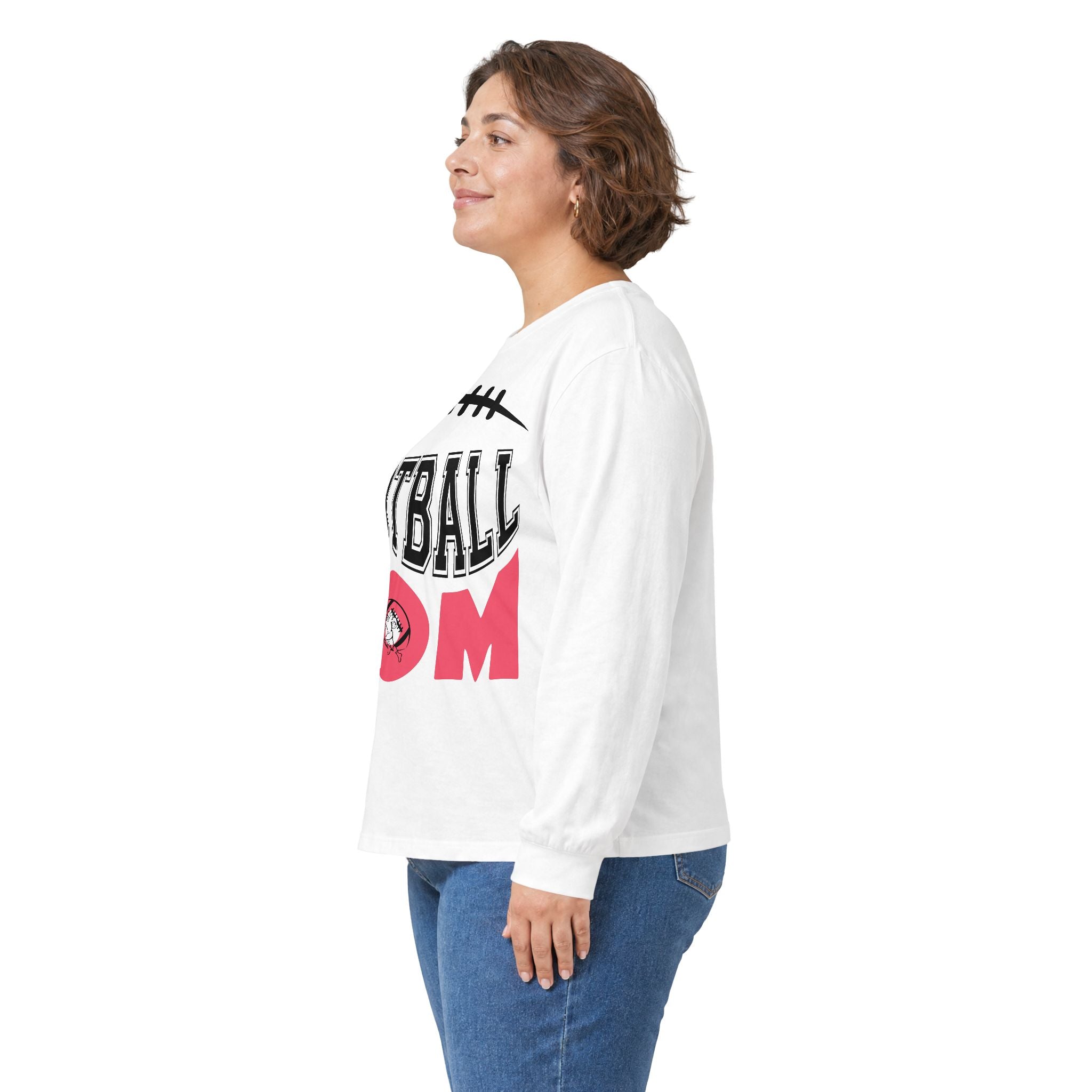 Football Mom- Unisex Ultra Cotton Long Sleeve Tee