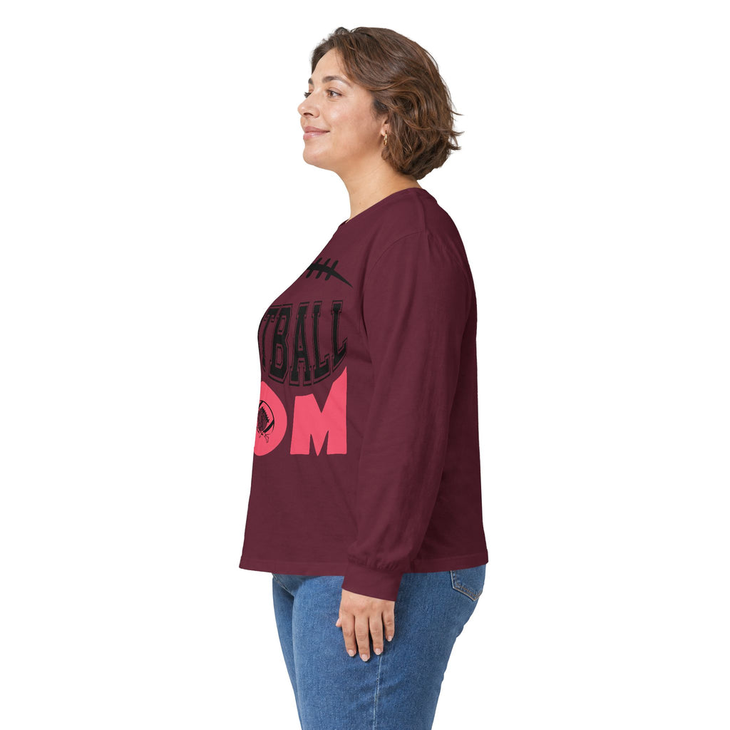 Football Mom- Unisex Ultra Cotton Long Sleeve Tee