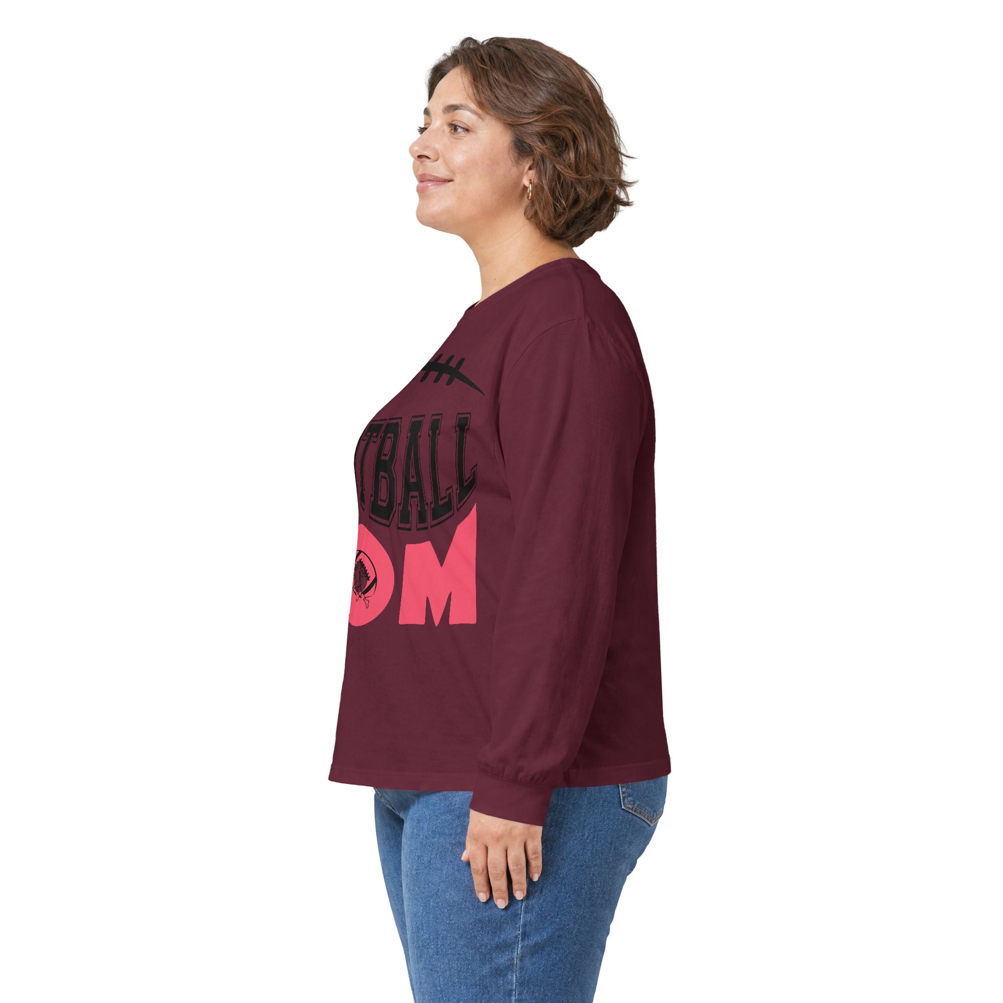 Football Mom- Unisex Ultra Cotton Long Sleeve Tee