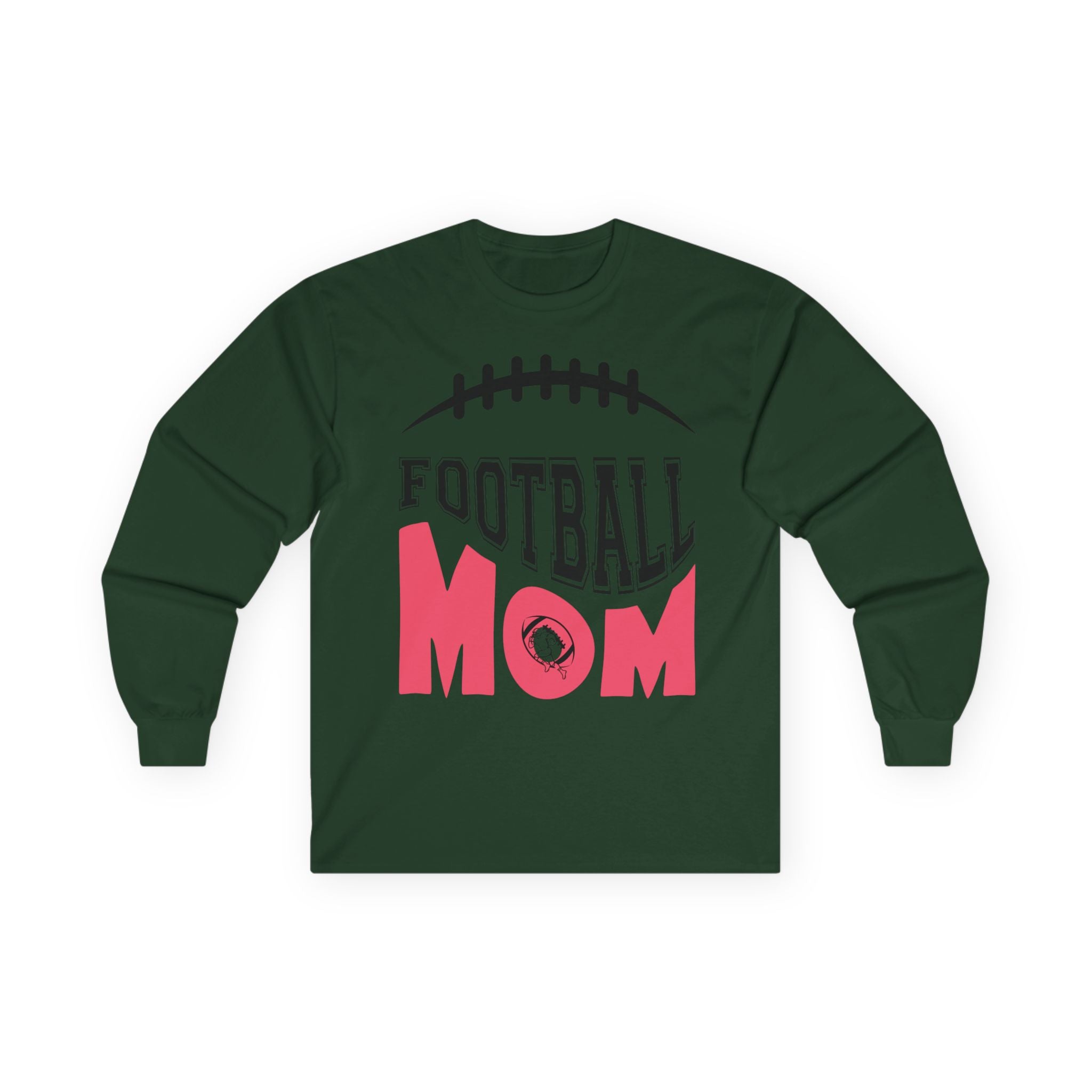 Football Mom- Unisex Ultra Cotton Long Sleeve Tee