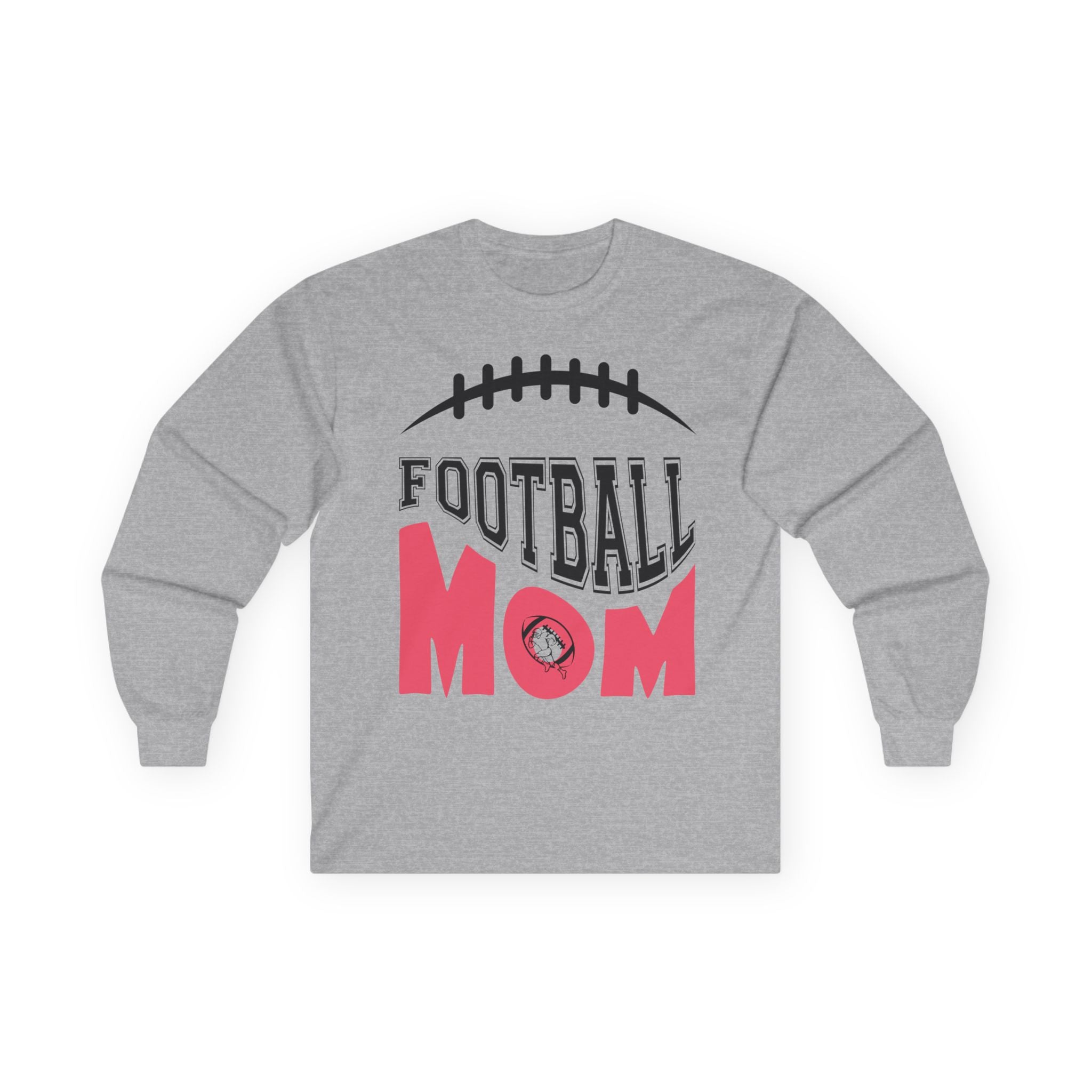 Football Mom- Unisex Ultra Cotton Long Sleeve Tee