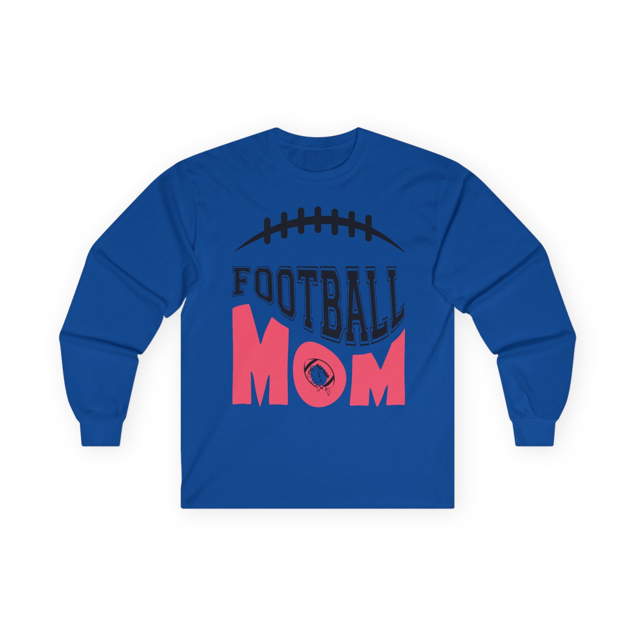 Football Mom- Unisex Ultra Cotton Long Sleeve Tee
