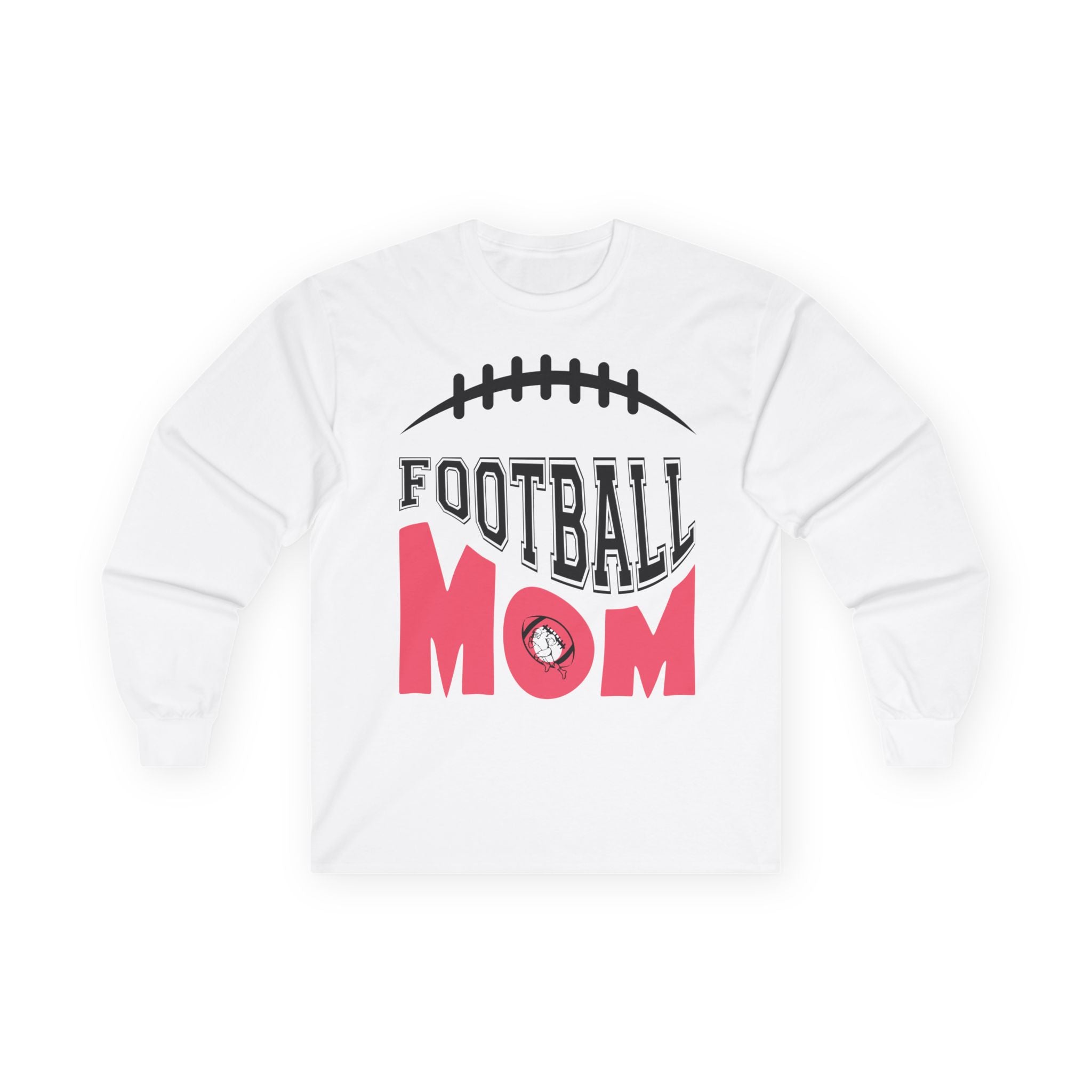 Football Mom- Unisex Ultra Cotton Long Sleeve Tee