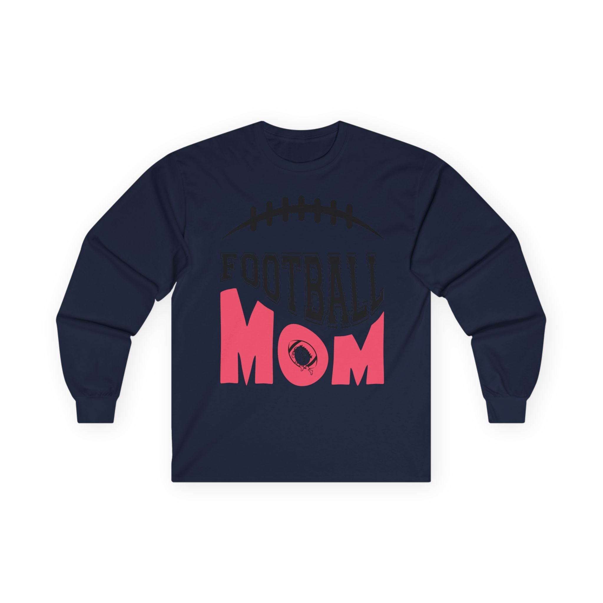 Football Mom- Unisex Ultra Cotton Long Sleeve Tee