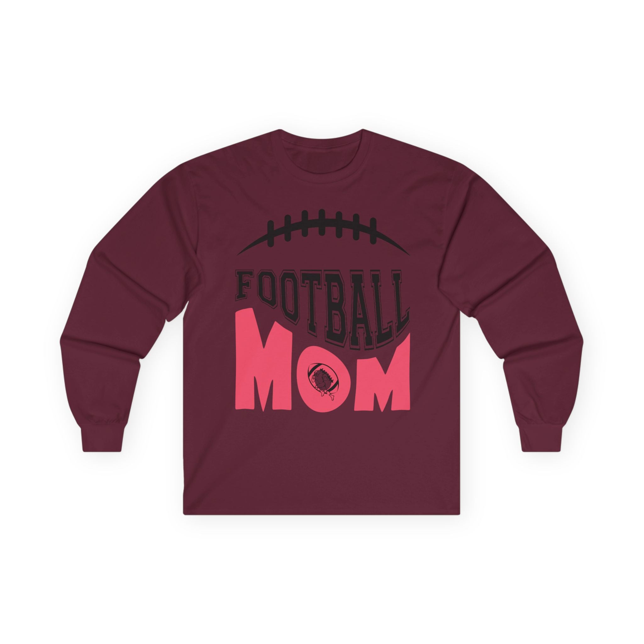 Football Mom- Unisex Ultra Cotton Long Sleeve Tee