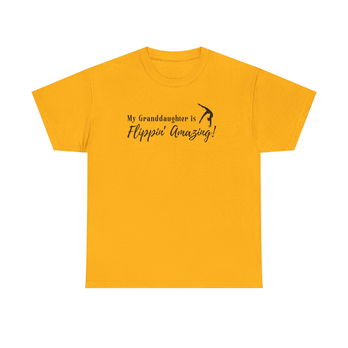 Granddaughter Gymnast T‑Shirt — “My Granddaughter is Flippin’ Amazing!”
