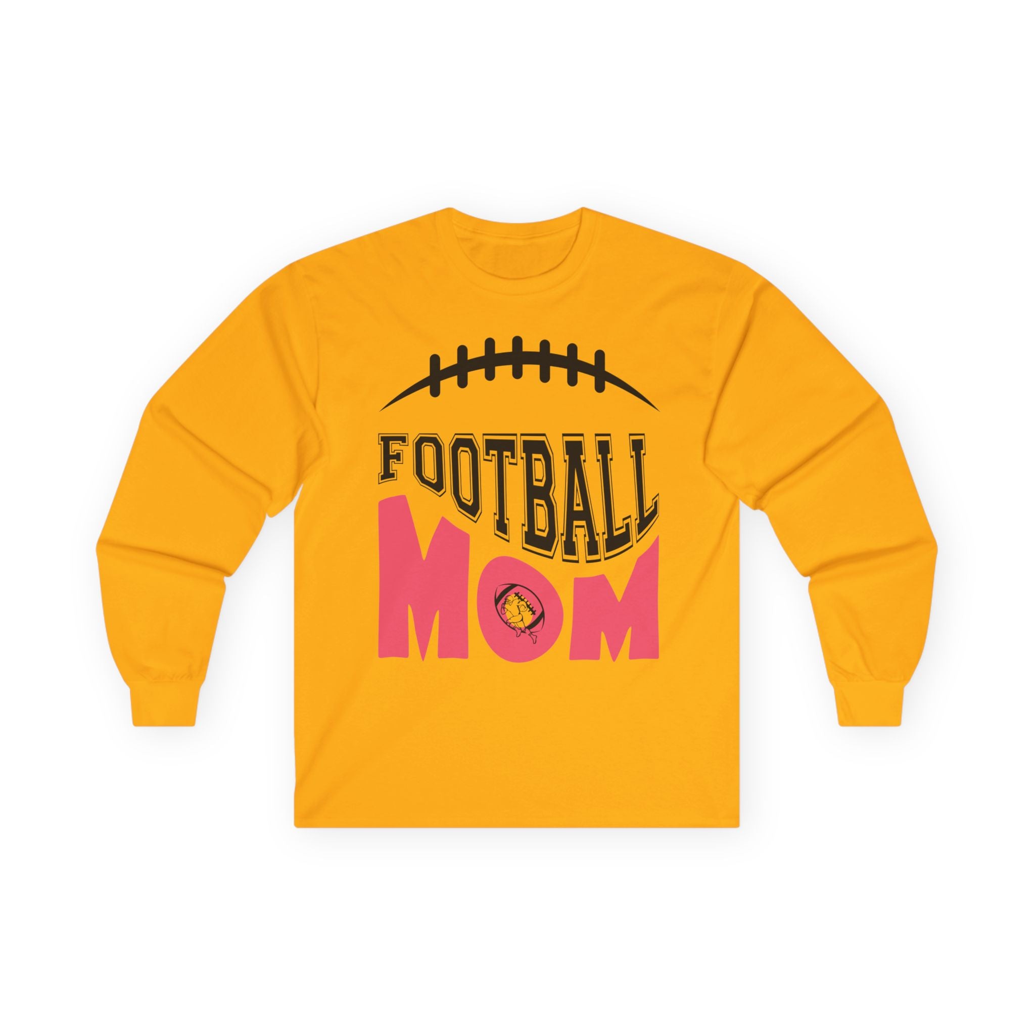 Football Mom- Unisex Ultra Cotton Long Sleeve Tee