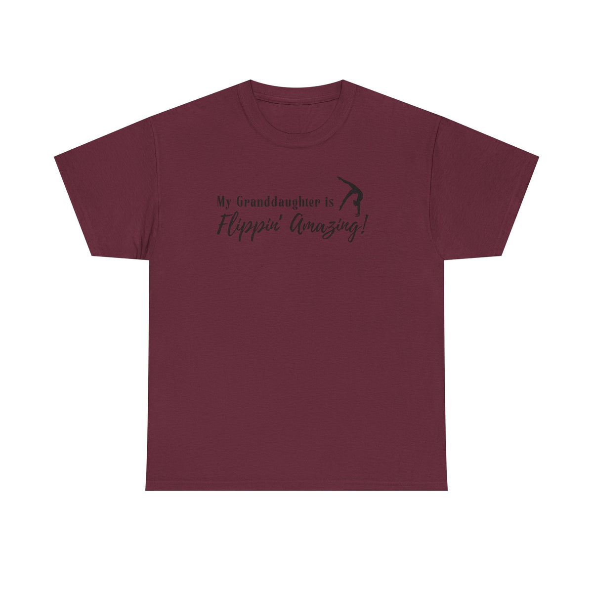 Granddaughter Gymnast T‑Shirt — “My Granddaughter is Flippin’ Amazing!”