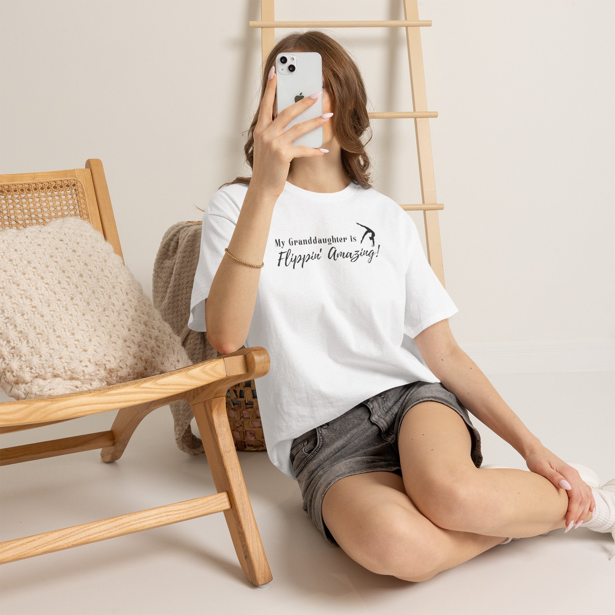 Granddaughter Gymnast T‑Shirt — “My Granddaughter is Flippin’ Amazing!”