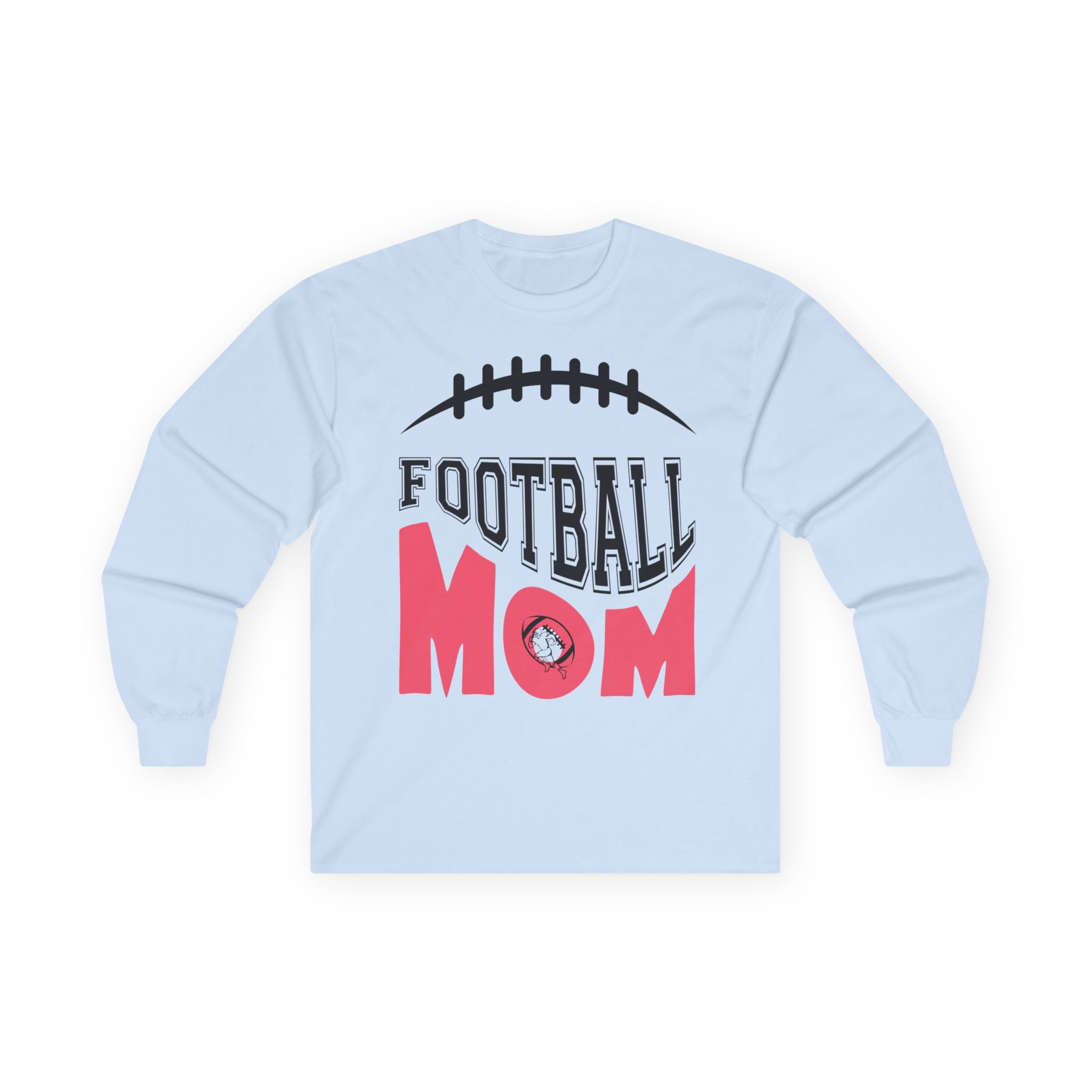 Football Mom- Unisex Ultra Cotton Long Sleeve Tee