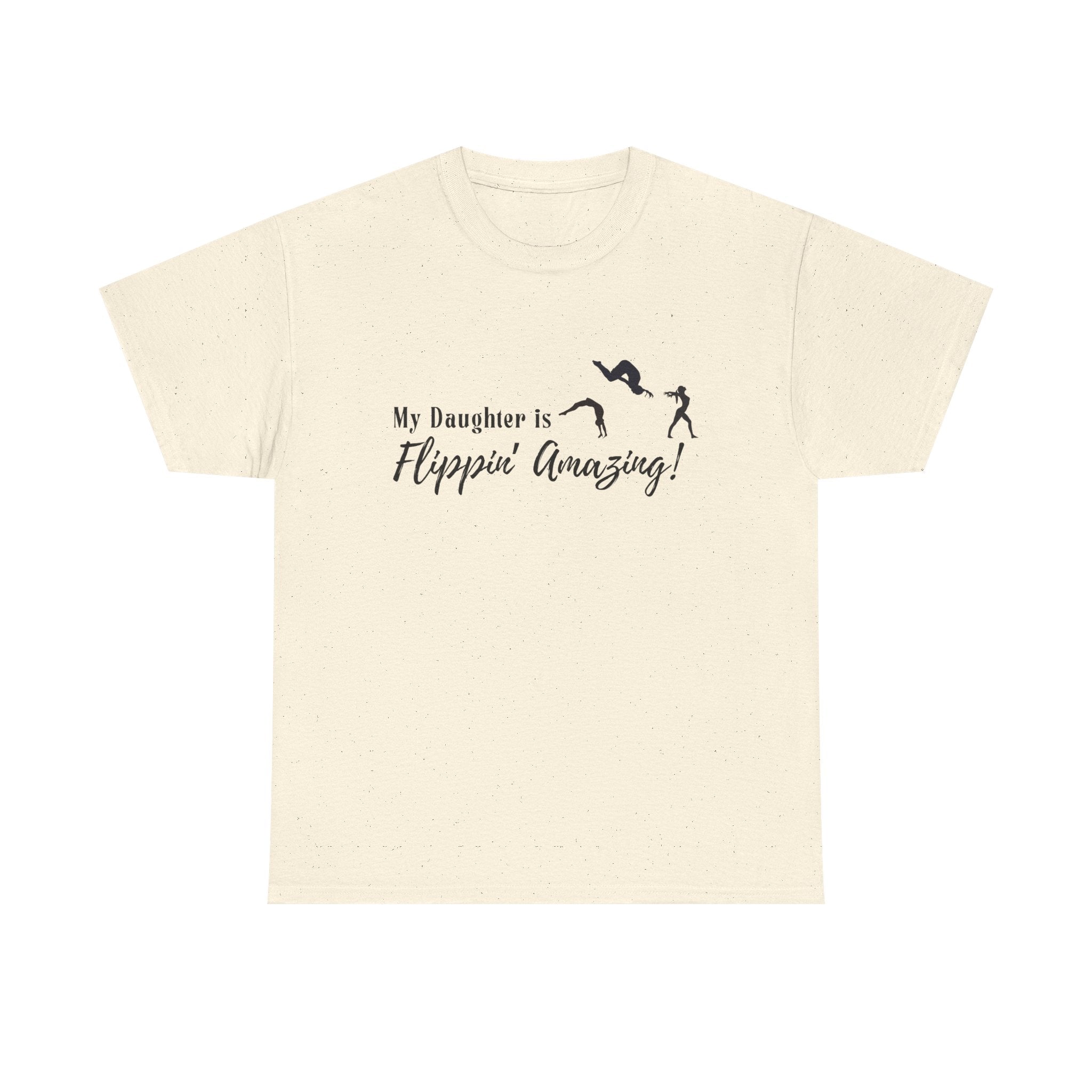 Gymnastics Tee - "My Daughter is Flippin' Amazing!" Athletic T-Shirt