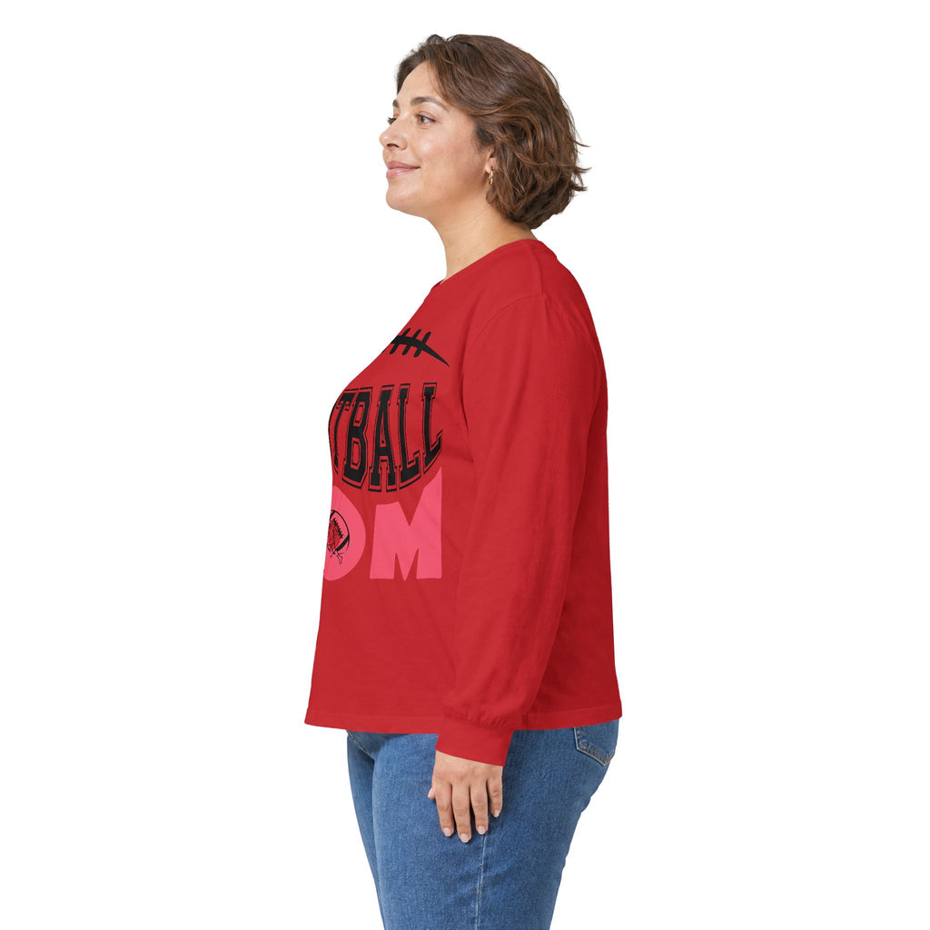 Football Mom- Unisex Ultra Cotton Long Sleeve Tee